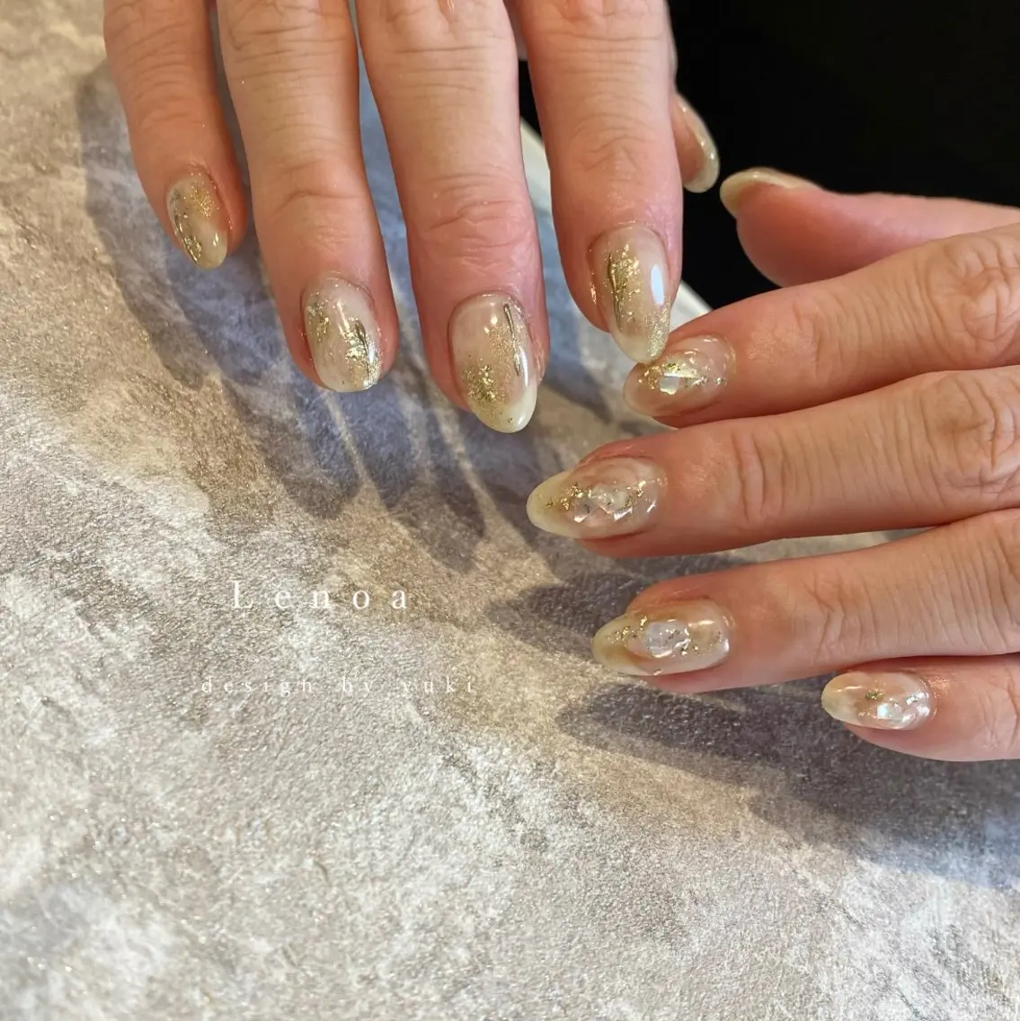 ネイル ハンドネイル Tielu Yukiのネイルデザイン