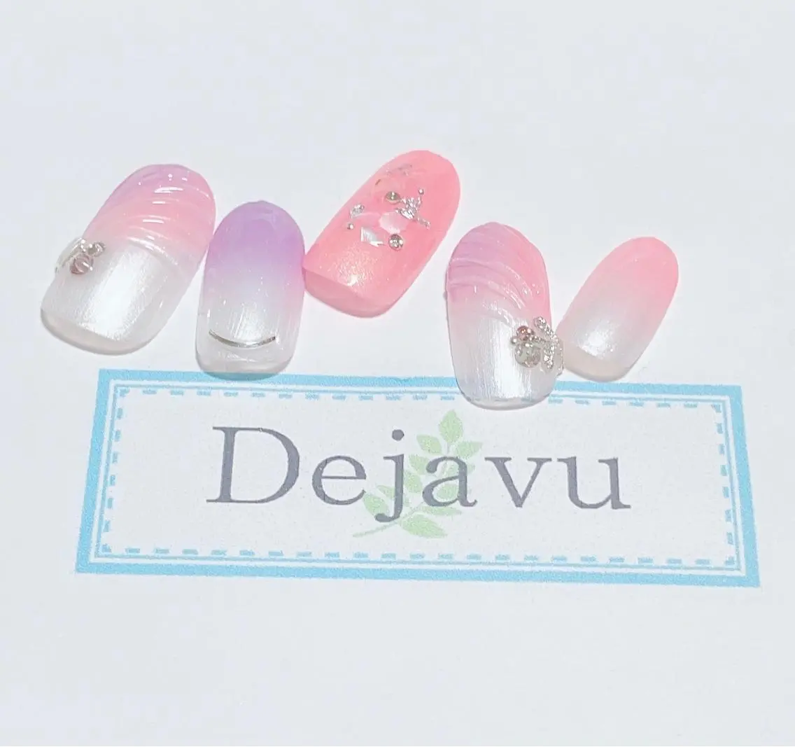 ネイル アートネイル 夏ネイル Nail salon Dejavu 🌿のネイルデザイン
