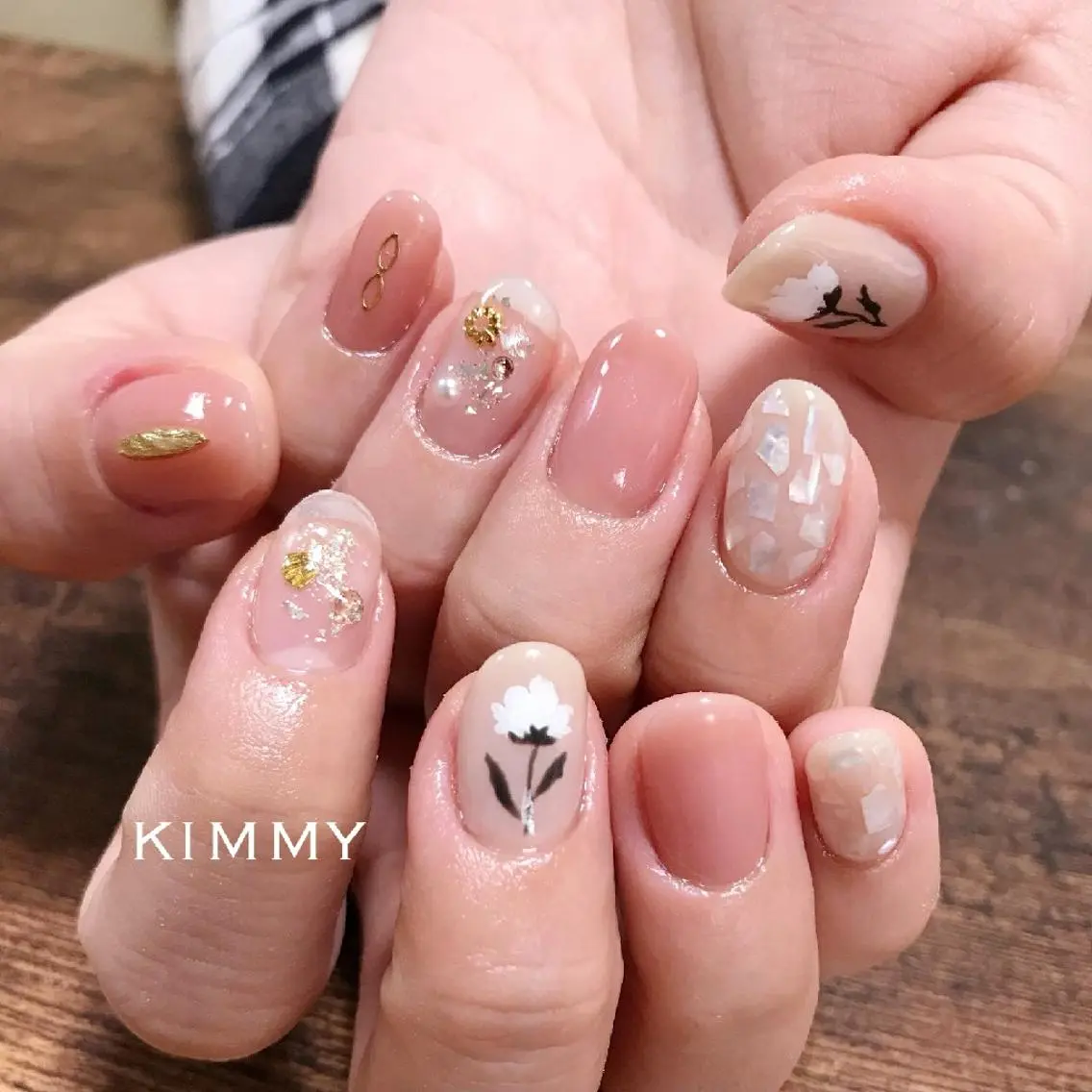 ネイル ハンドネイル kimmy nailsのネイルデザイン