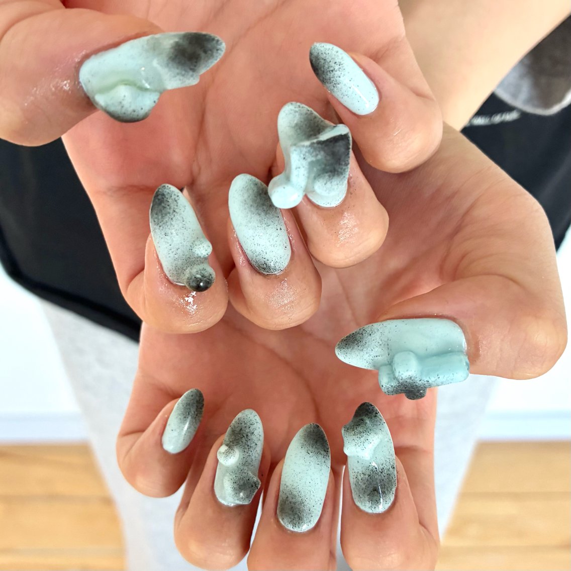 ネイル ハンドネイル Nail ヌシん家 AKANEのネイルデザイン