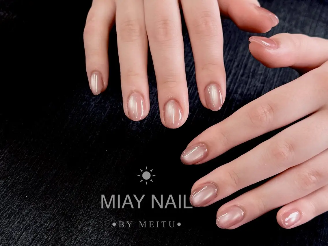 ネイル ハンドネイル 💜MIYA NAIL鶴見店のネイルデザイン