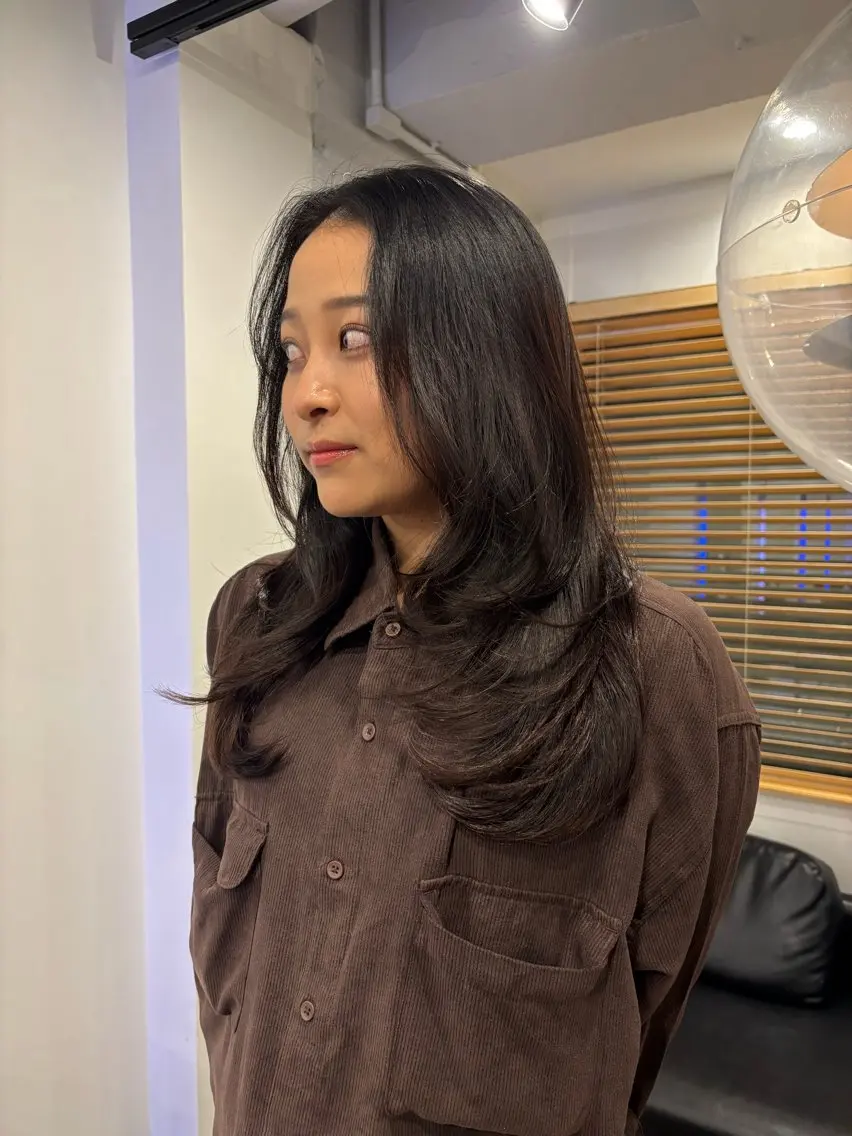 ロング 熊取谷 茉那のヘアスタイル