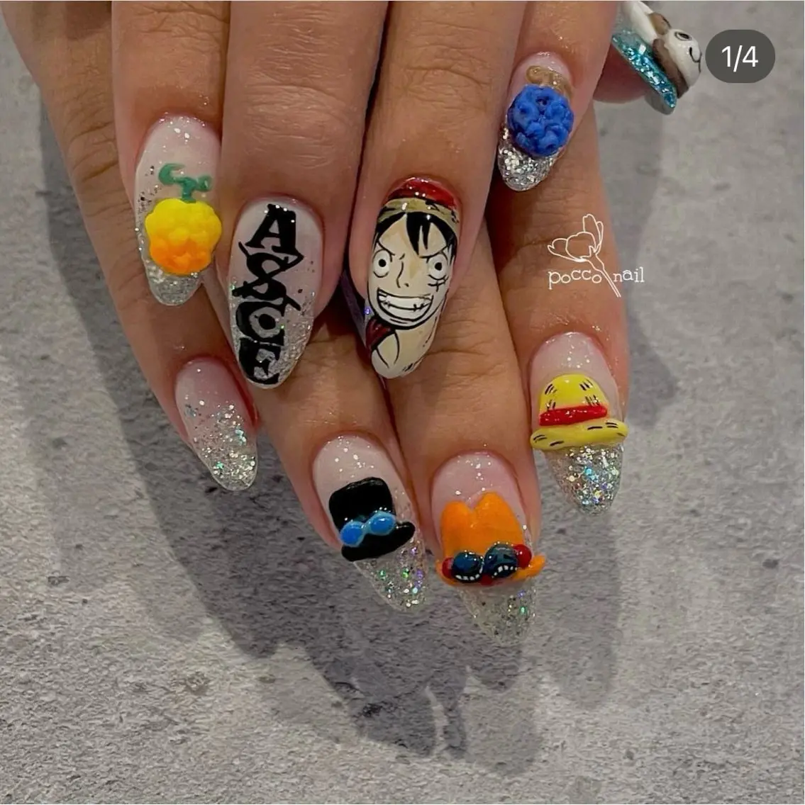 ネイル pocco nail 安井いぶきのネイルデザイン