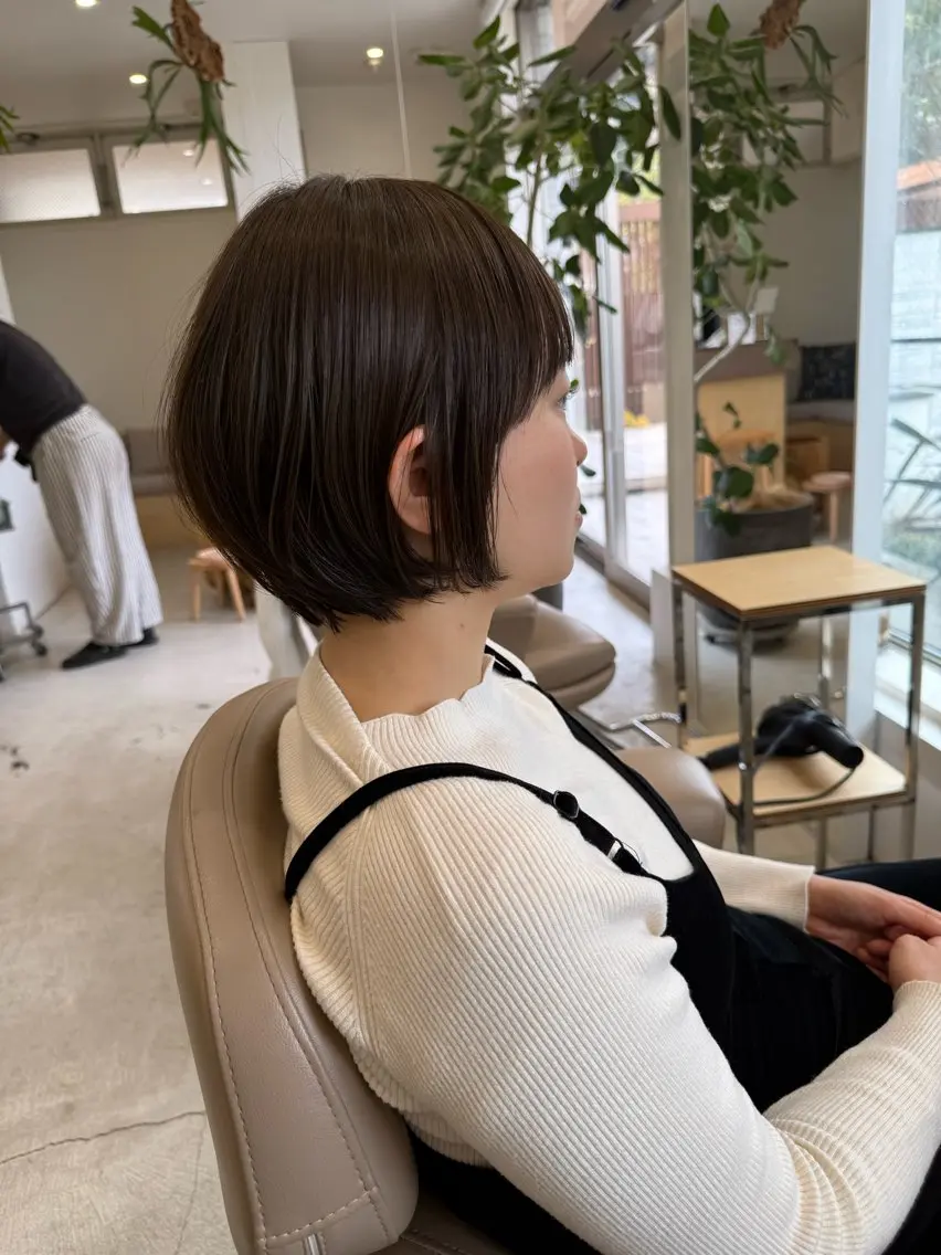 ショート 💛🤍U too e’s /店長🧸のヘアスタイル