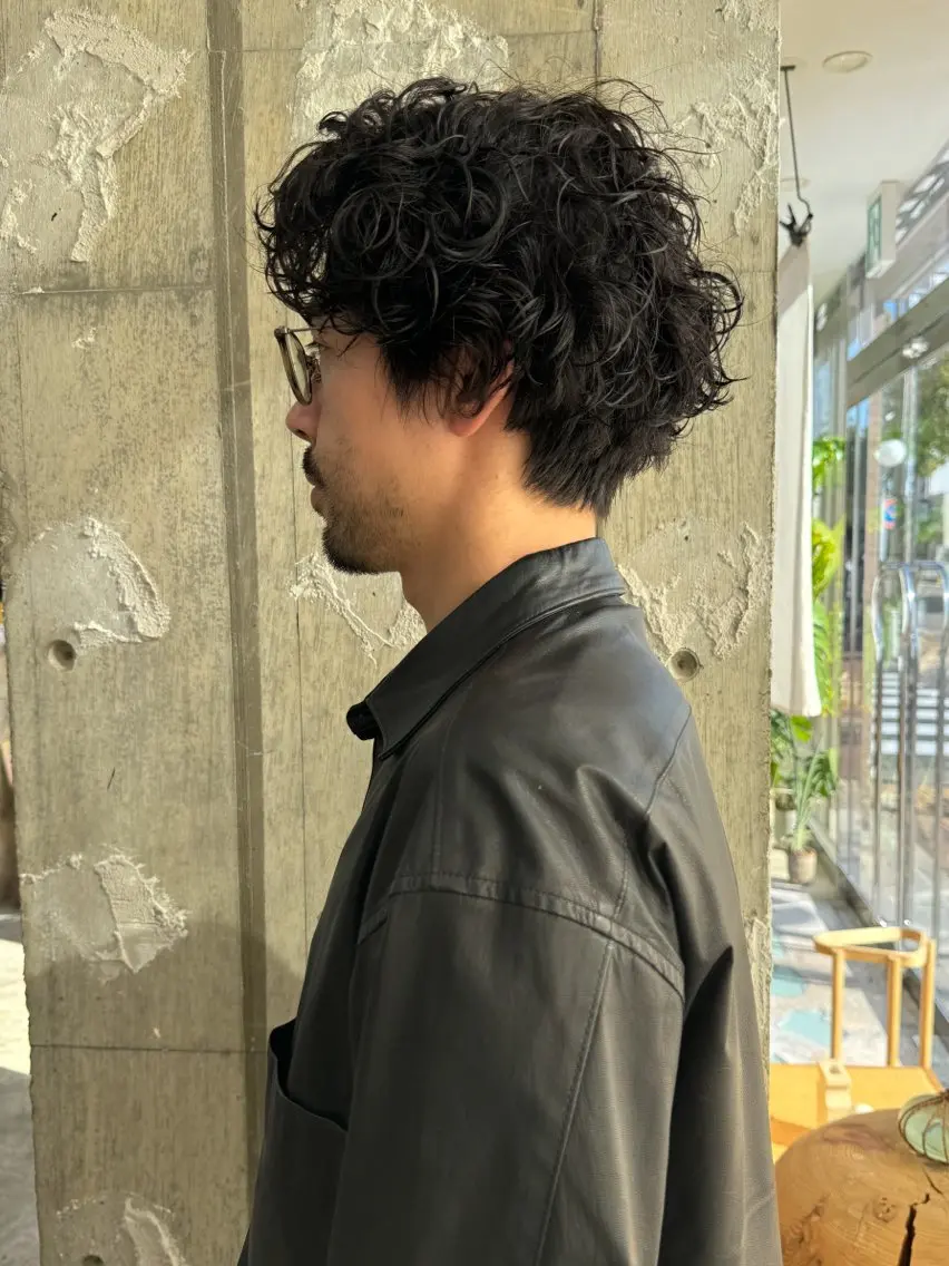 メンズ メンズパーマ/矢場町 /NODE 下村透依のヘアスタイル
