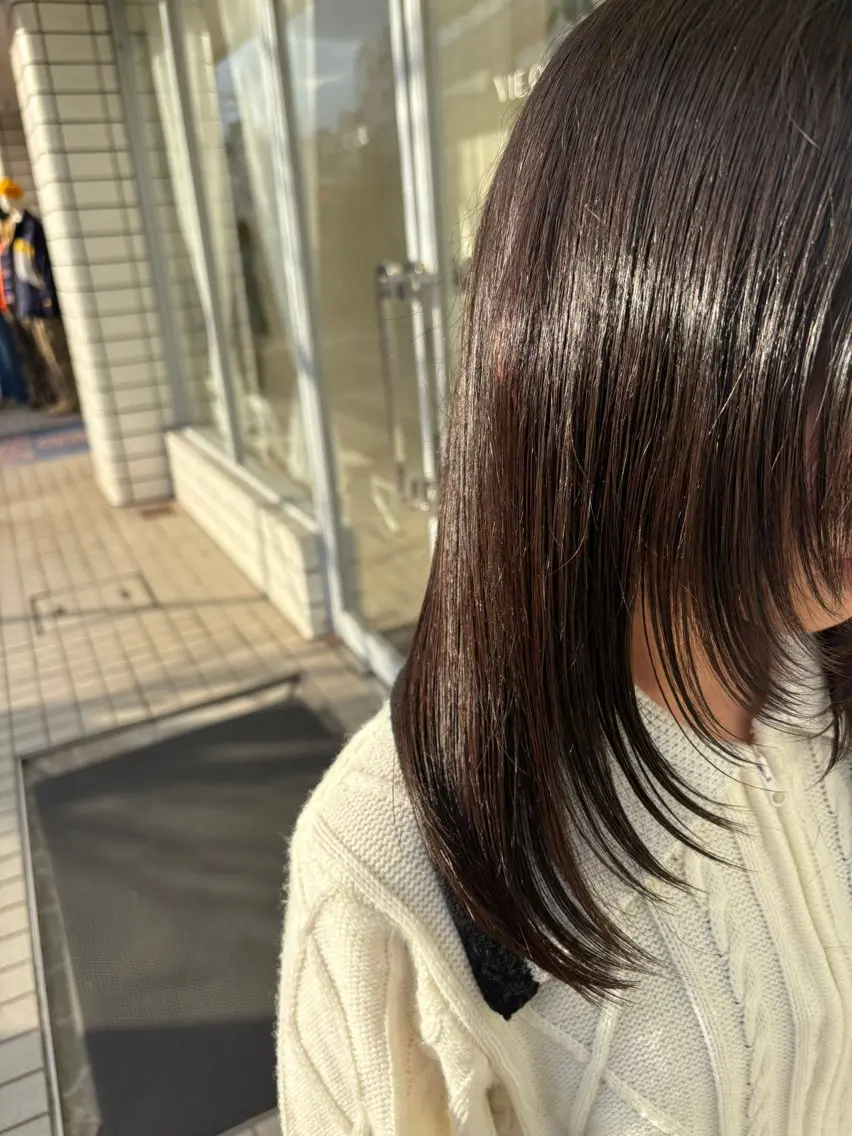 セミロング カット トリートメント KIKO 木更津🌟のヘアスタイル