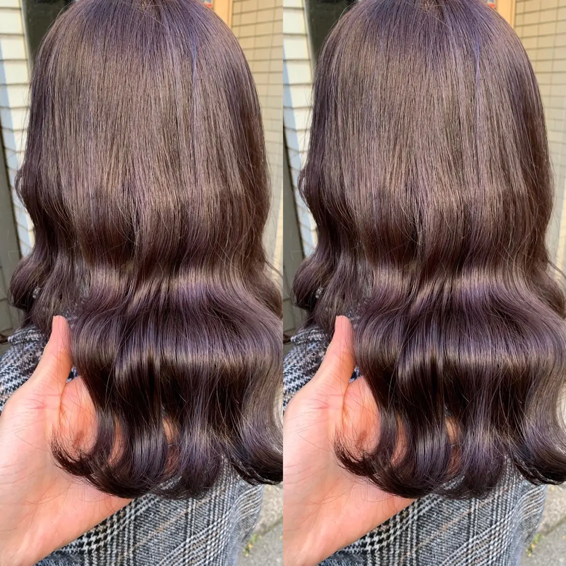 セミロング カラー 髪質改善特化 ミサワコウキのヘアスタイル
