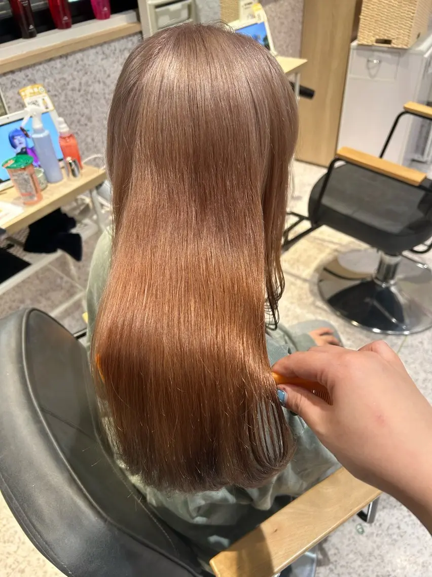 カラー ヘアカラー ♡ハイトーン★ ネイル/しの♡のヘアスタイル