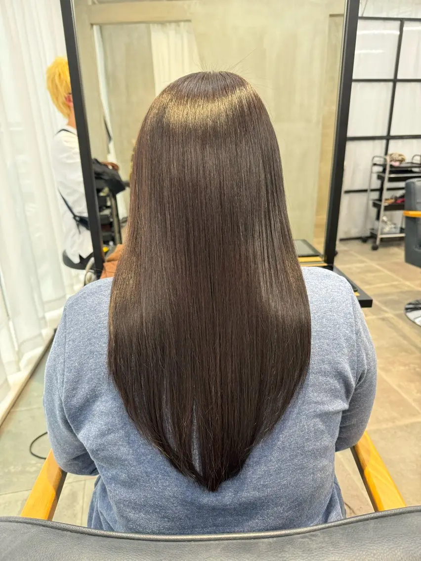 セミロング カット ヘアカラー トリートメント 梅田艶髪矯正 💖koichiroのヘアスタイル