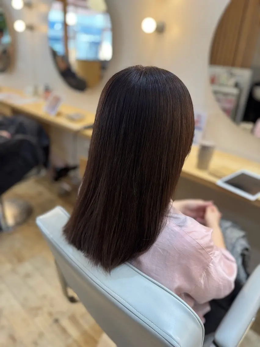 セミロング 櫻井 陽介のヘアスタイル