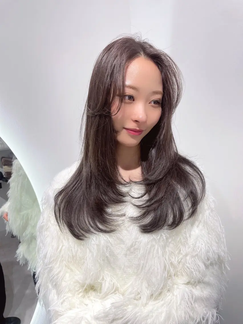 ミディアム カット ヘアカラー トリートメント 寺島 圭人のヘアスタイル