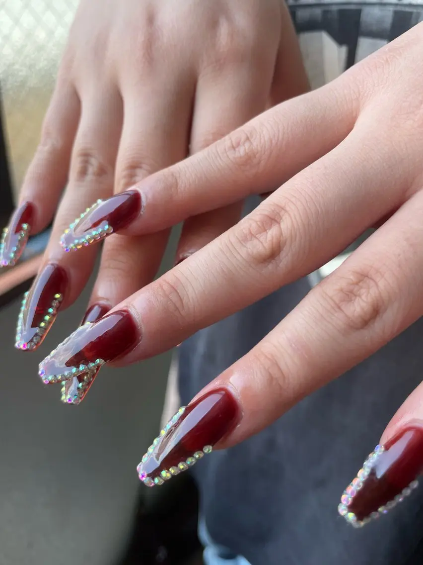 ネイル ジェルネイル キラキラネイル ニュアンスネイル シンプルネイル フットネイル Ri-e's nailのネイルデザイン