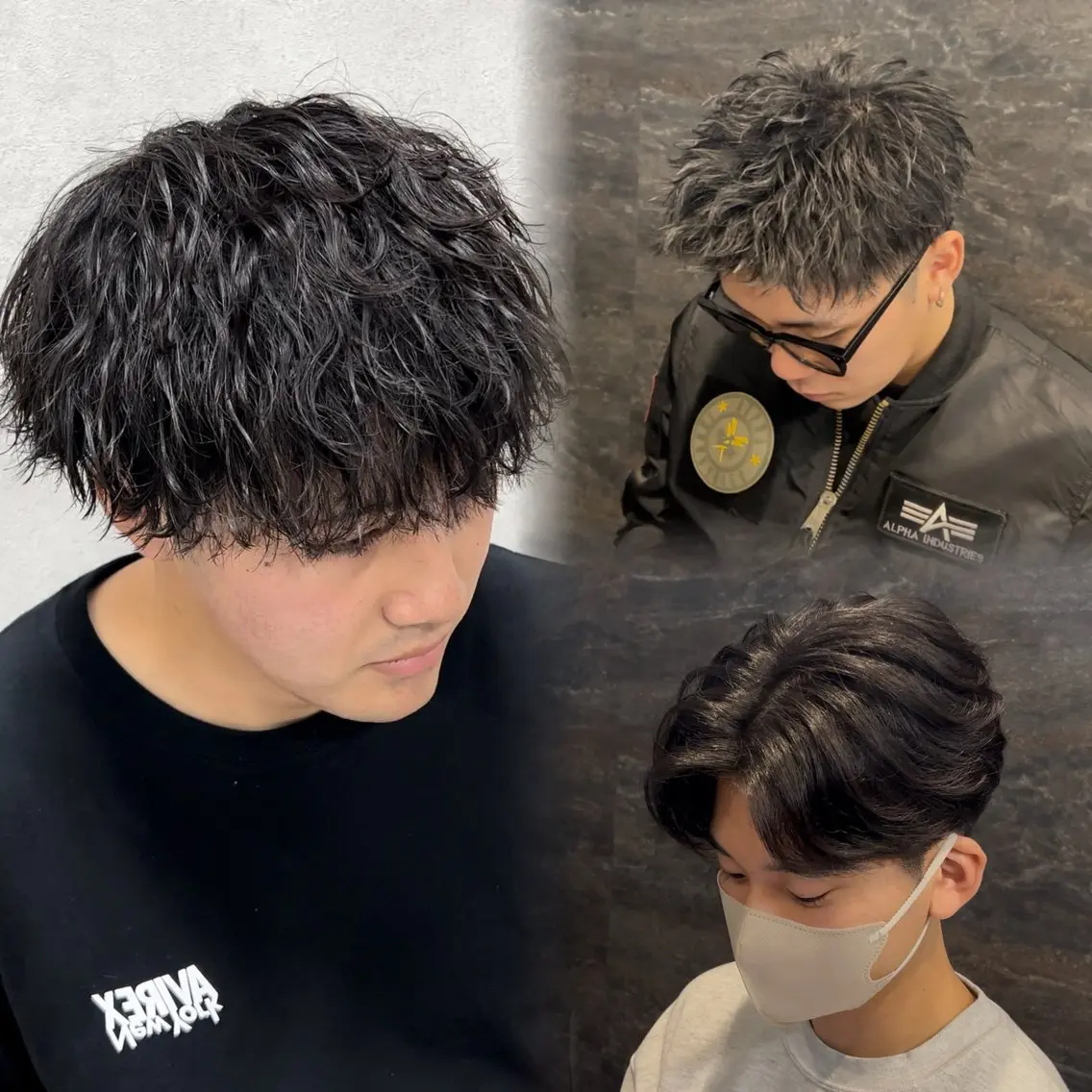 【👑ミニモ限定価格👑】メンズ似合わせカット+眉カット+スタイリング込み🔥の写真