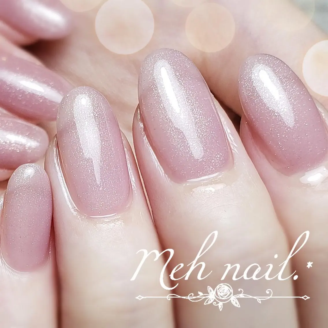 ネイル Healing nail 杢のネイルデザイン