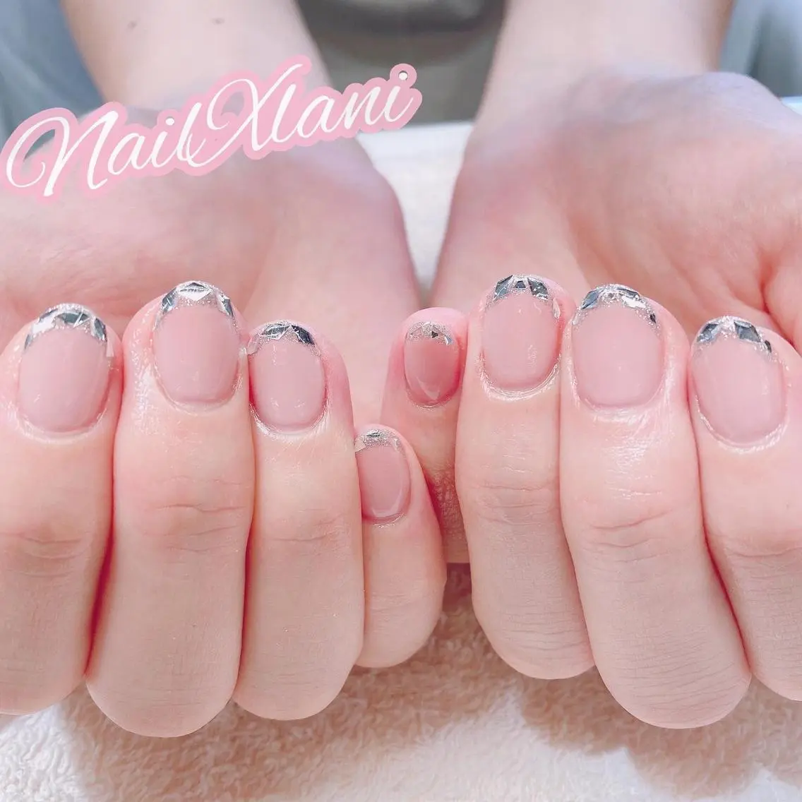 ネイル ハンドネイル Nail×Lani 深爪矯正対応◎のネイルデザイン