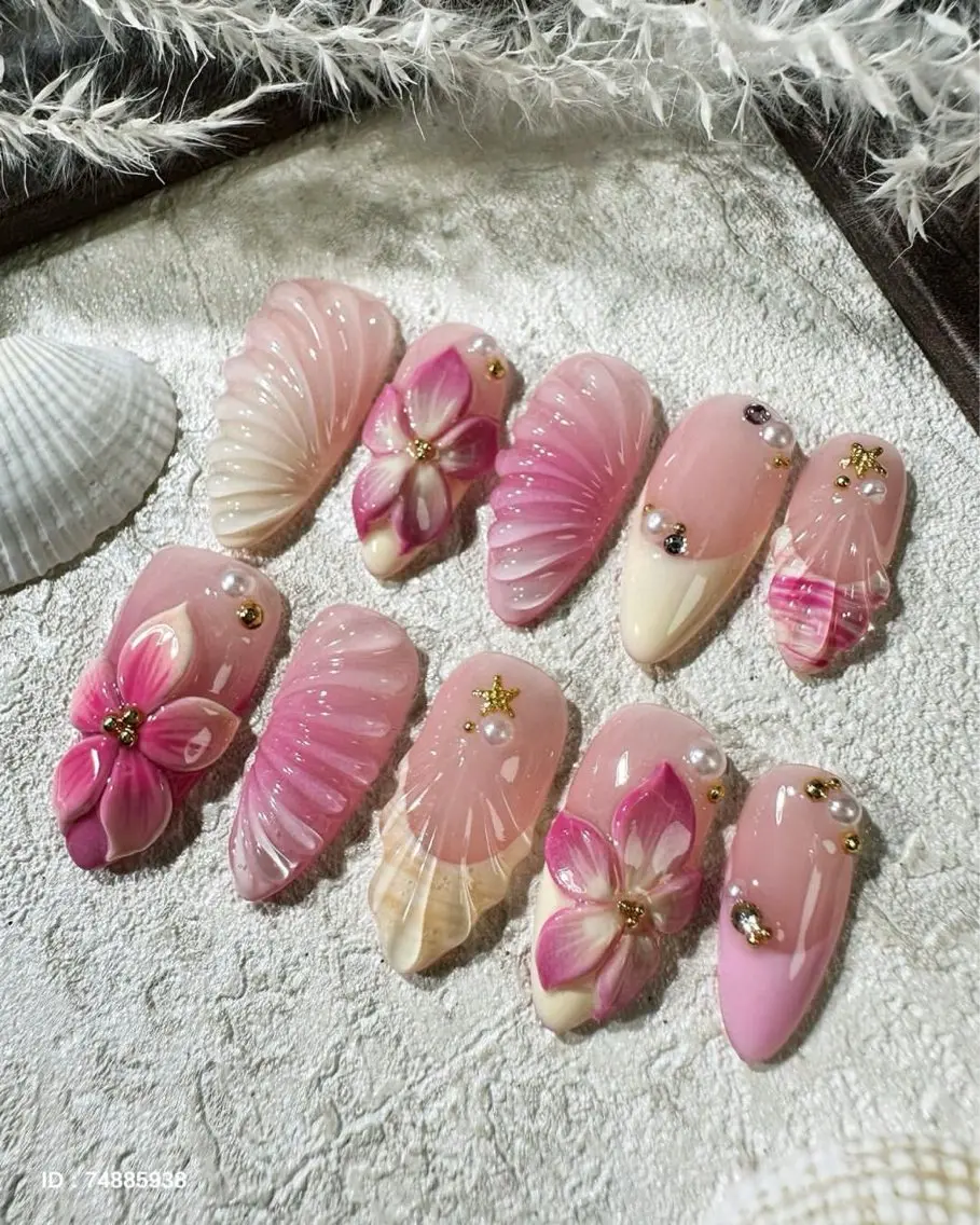 ネイル ハンドネイル ハンドケア Nova Nail Nambaのネイルデザイン