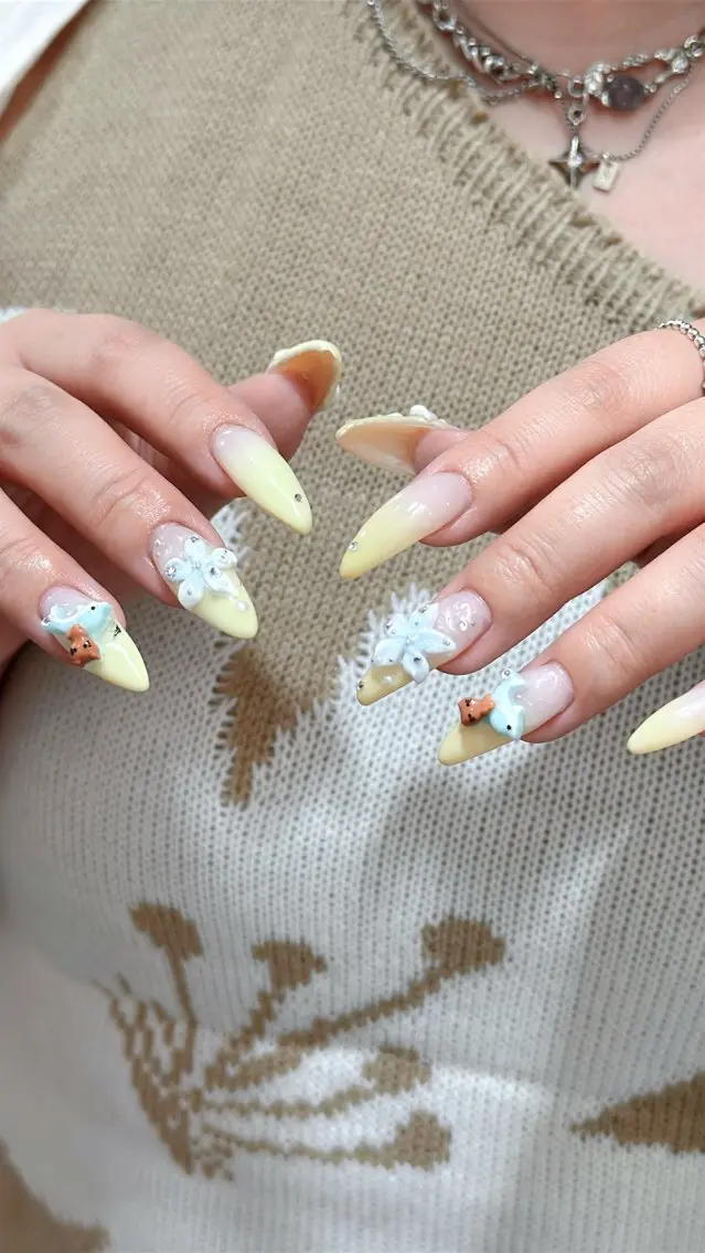 ネイル ハンドネイル 𝐘𝐔𝐊𝐈 💖のネイルデザイン