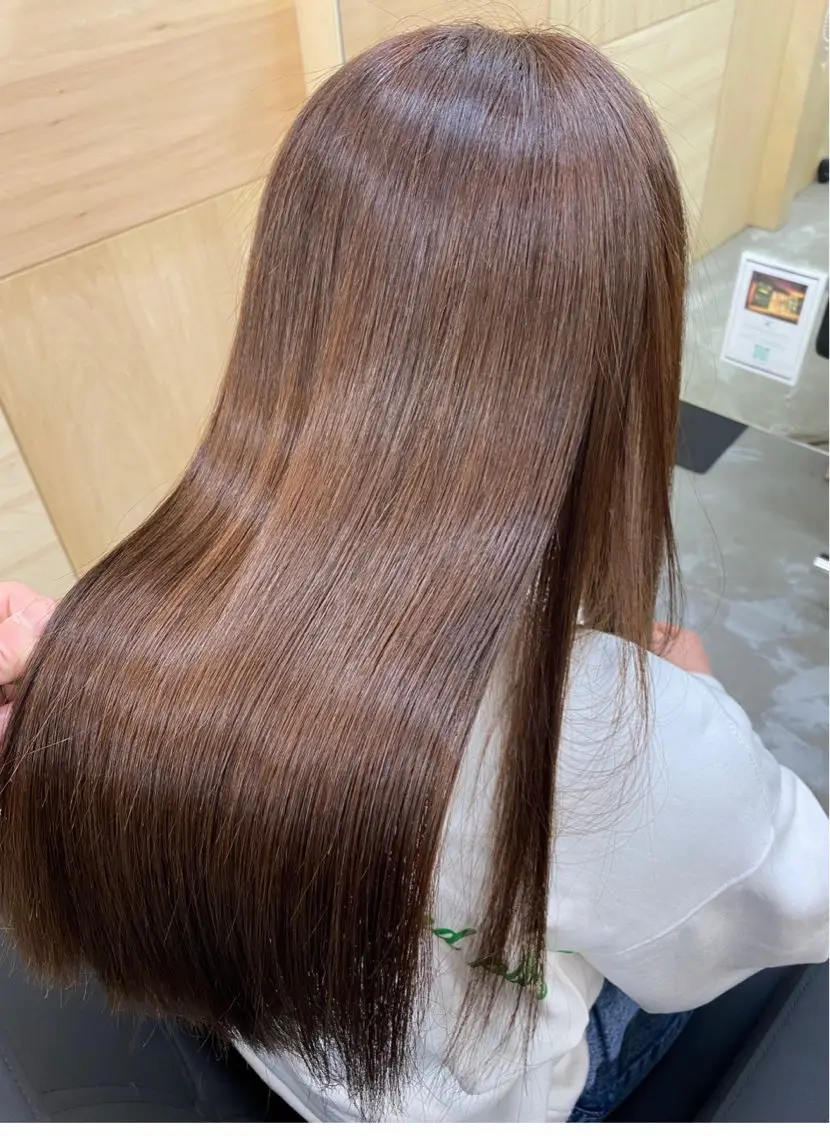 【当店で縮毛矯正を初めてさせていただく方限定】梅雨対策✨うねりゼロ美髪縮毛矯正🌧️の写真