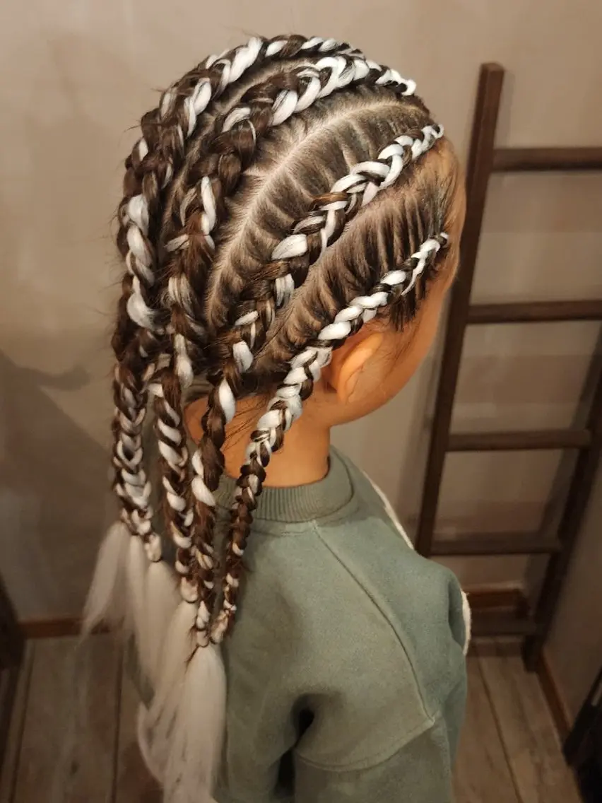 キッズ ヘアアレンジ 成人式 着物ヘア 子どものヘアアレンジ エクステ 浴衣 ESTELA... OHARA のヘアスタイル