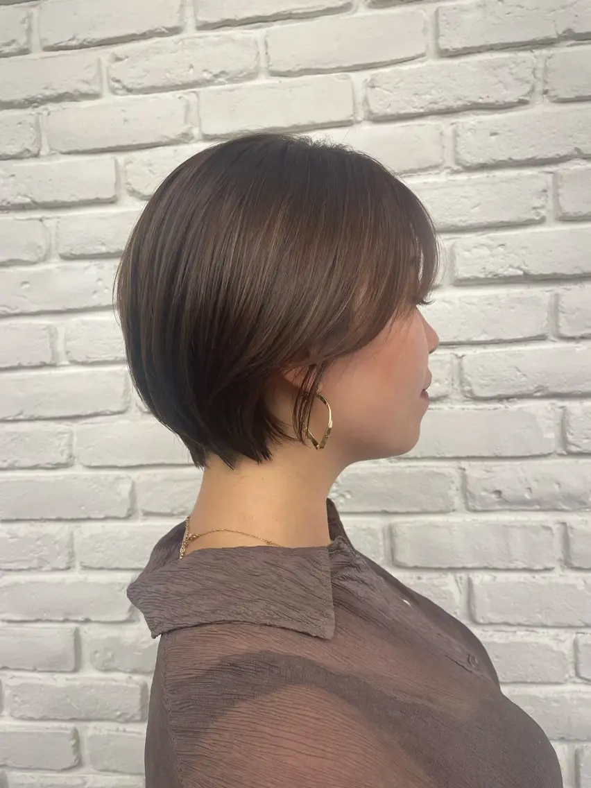 ショート ショートヘア ♡レイヤーボブ パーマ/うらら♡のヘアスタイル