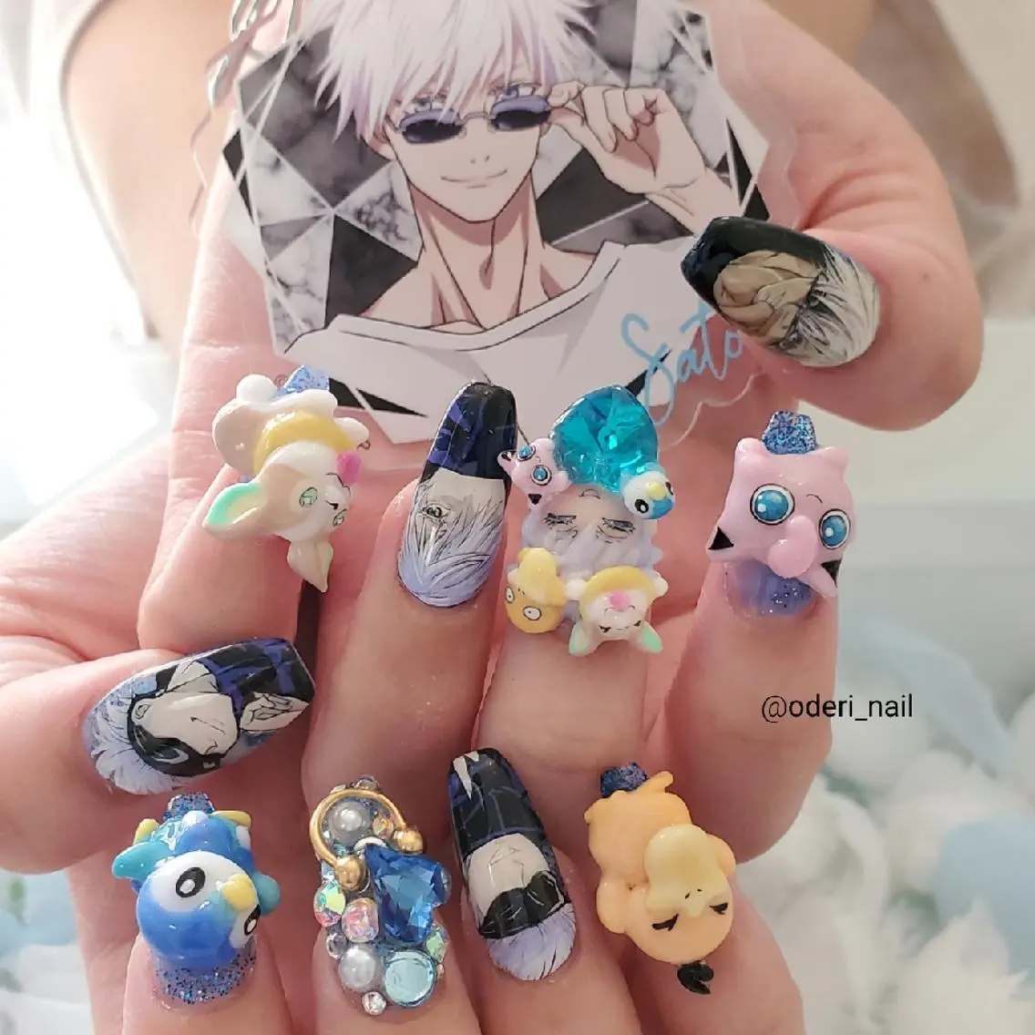 ネイル アートネイル ジェルネイル おで@ oderi_nailのネイルデザイン