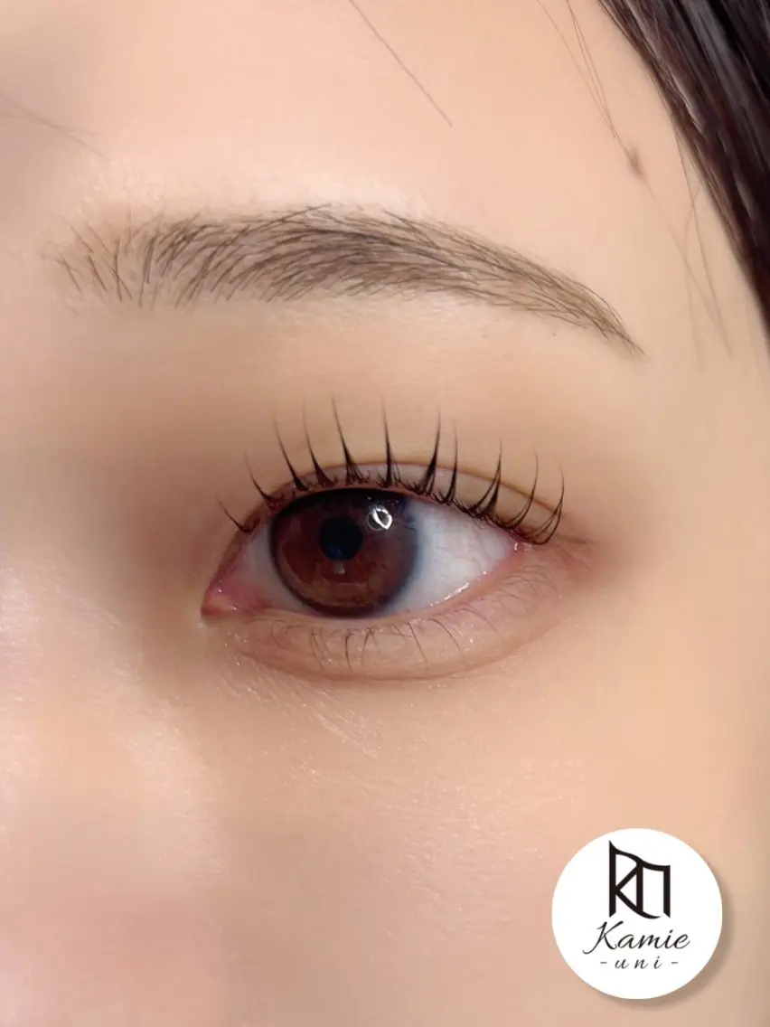 マツエク・マツパ まつげパーマ Kamie-uni- 森蔭のマツエク・マツパデザイン