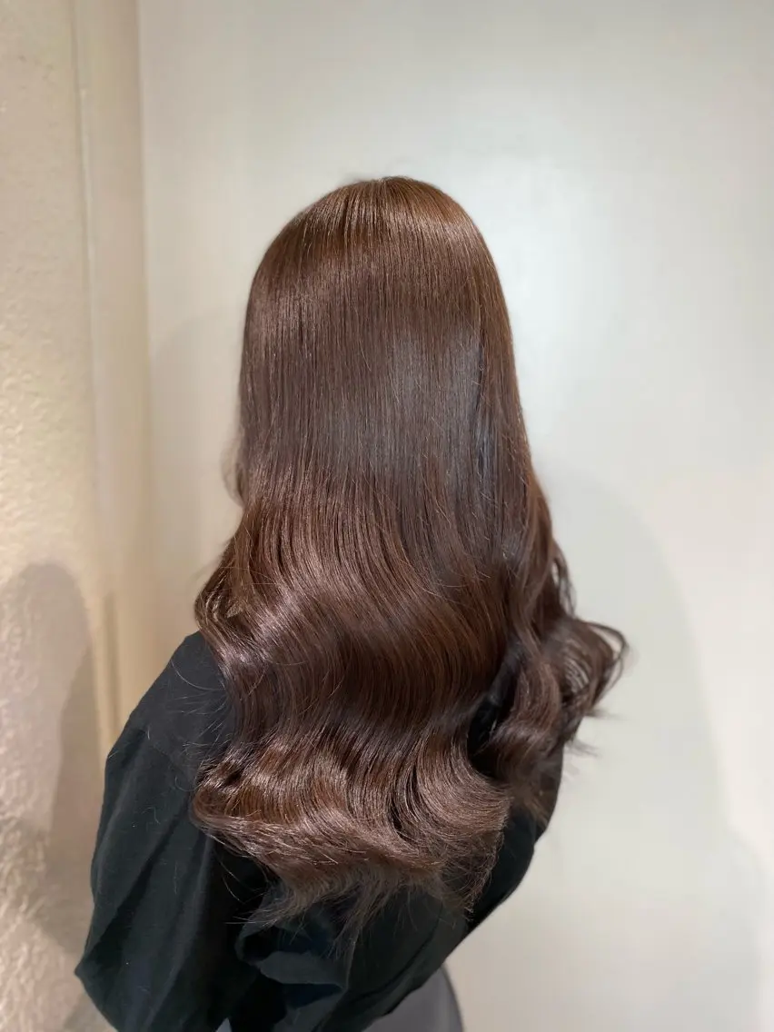 カラー ヘアカラー ハイトーン✨艶髪💘 💘 AYANO💘のヘアスタイル