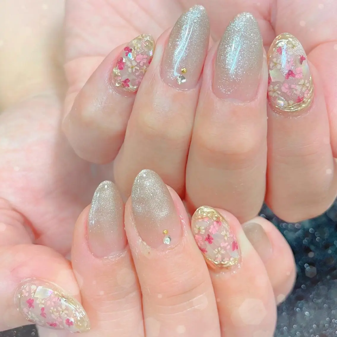 ネイル ハンドネイル ハンドケア MoON...❤︎ MeGuのネイルデザイン