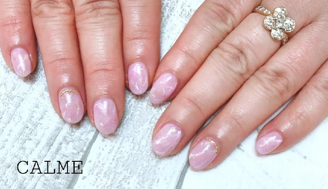 ネイル 持ち込み CALME ♡のネイルデザイン