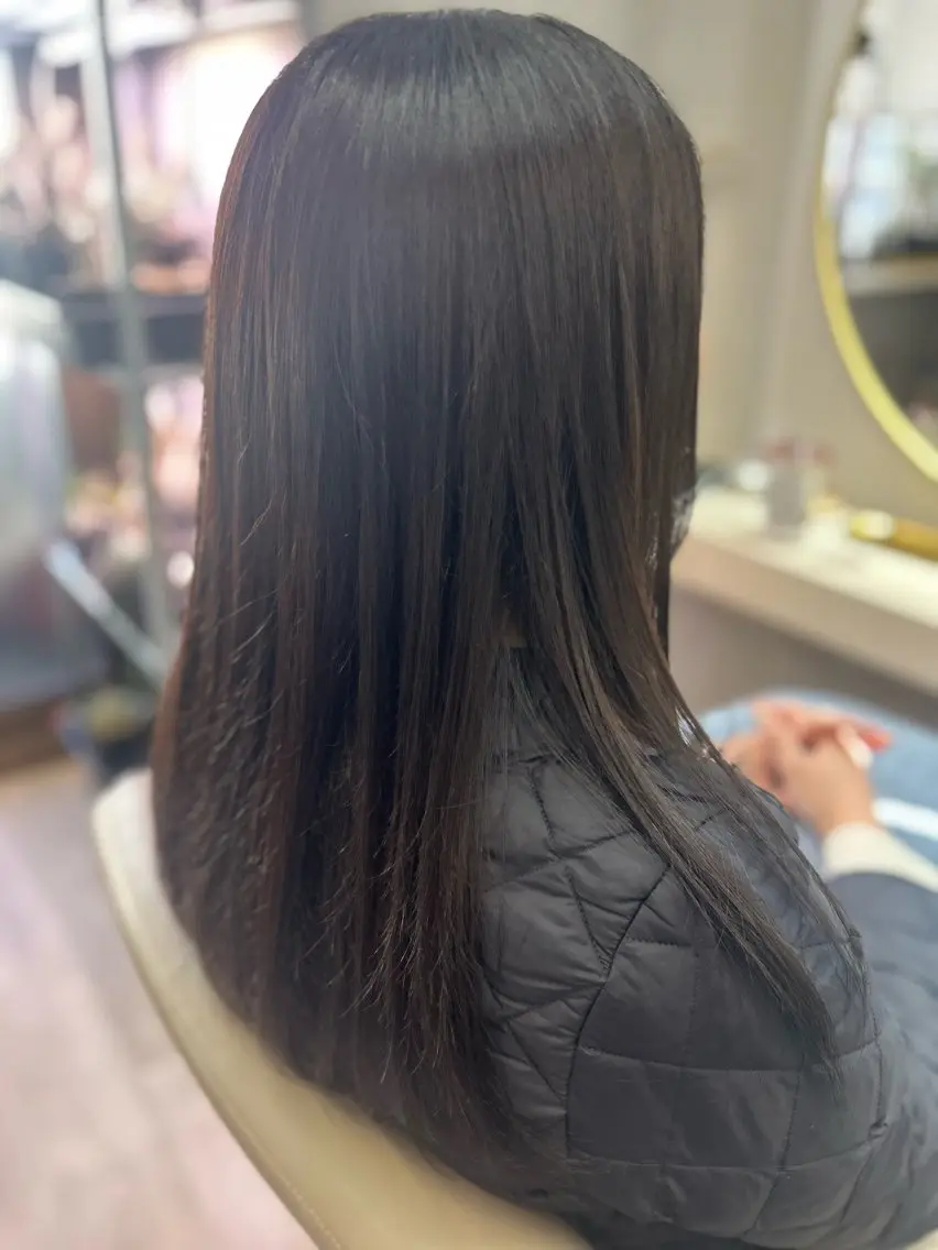 セミロング カット ヘアカラー 池田 太一のヘアスタイル