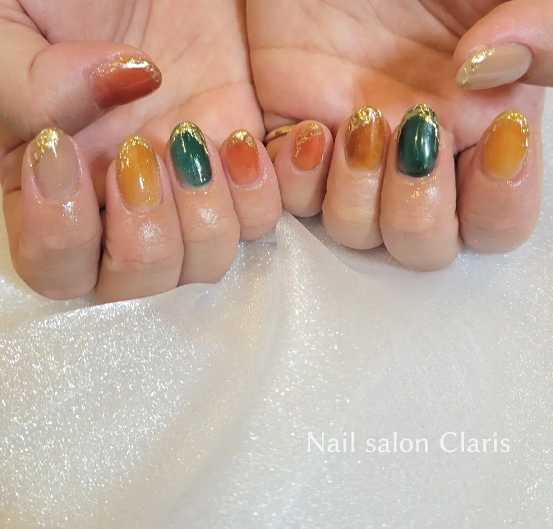 ネイル アートネイル Nailsalon Clarisのネイルデザイン
