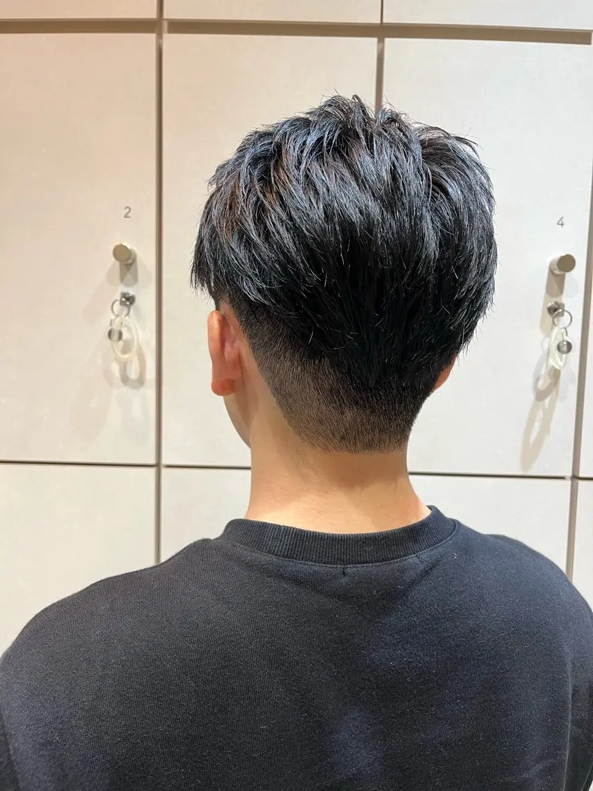 ショート メンズ メンズショート ツーブロック 刈り上げ ショートヘア ボブ/ショート/金田 夏葵のヘアスタイル