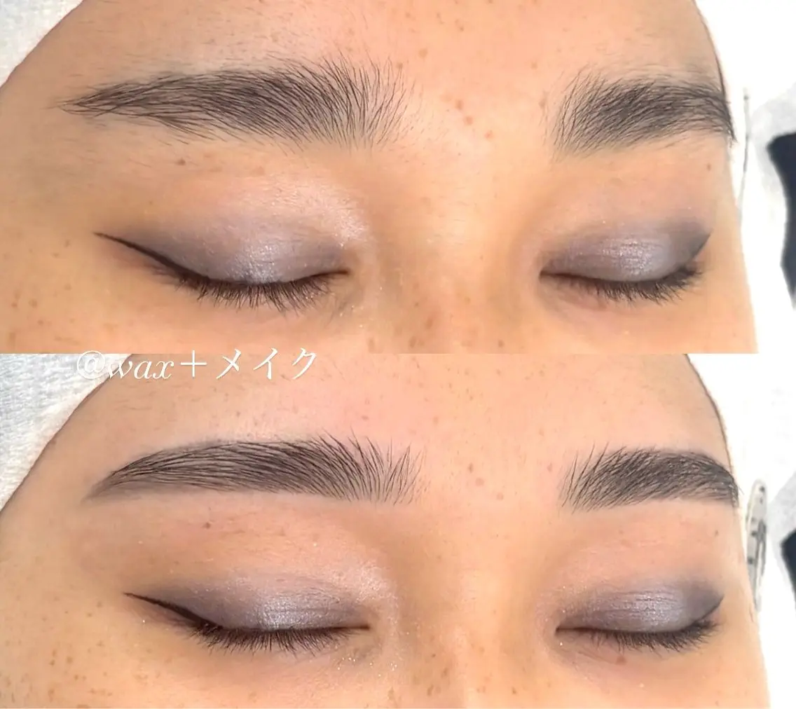 アイブロウ ワックス脱毛 眉カット その他(アイブロウ) 黄金比ナチュラル眉 / momoka🐈のマツエク・マツパデザイン