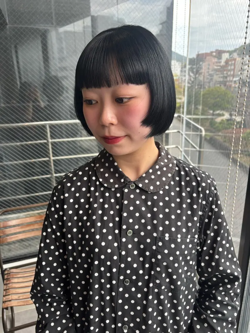 ショート カット ヘアカラー 横田 凜子~yaanのヘアスタイル