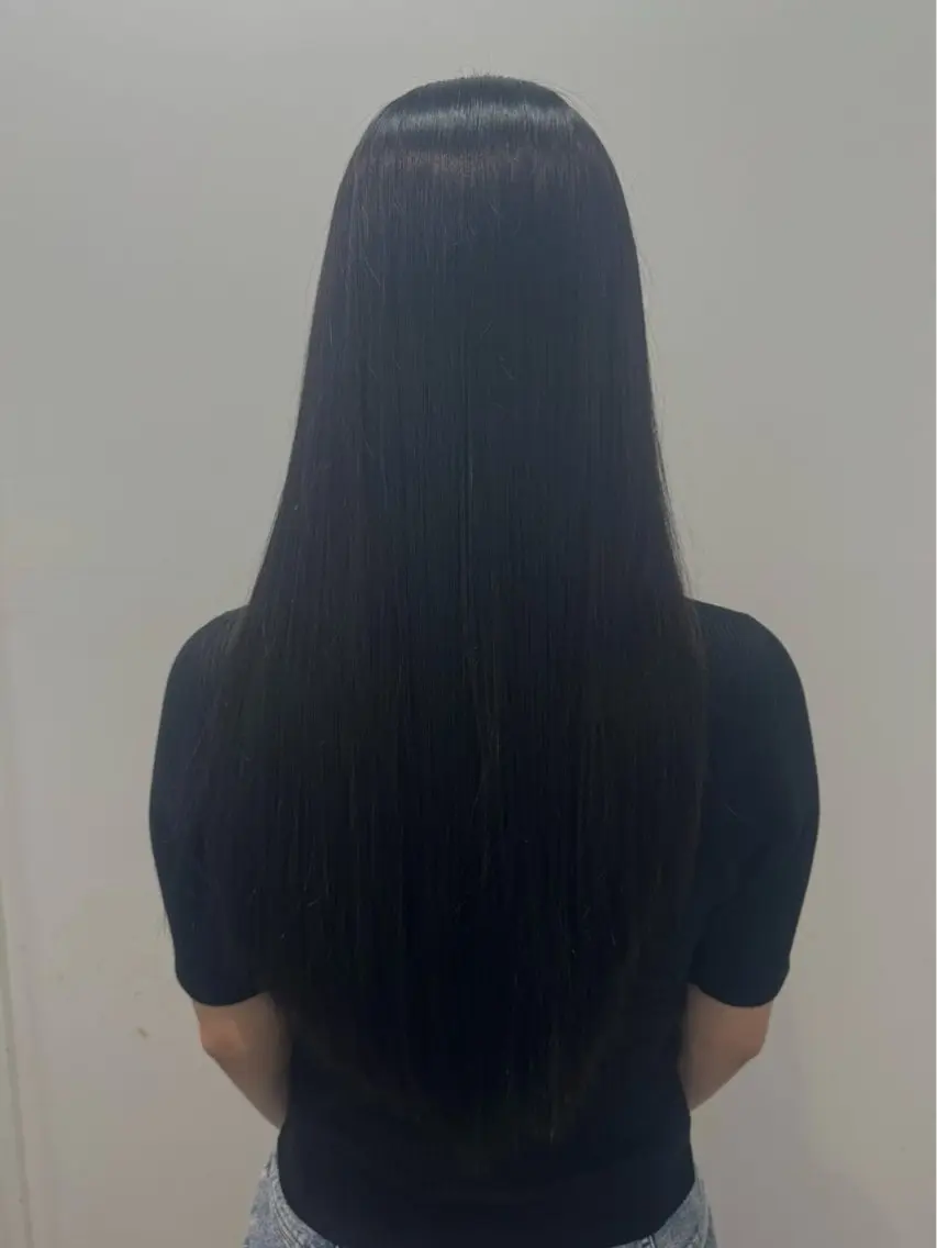 ロング カラー ヘアカラー 上田 理央のヘアスタイル
