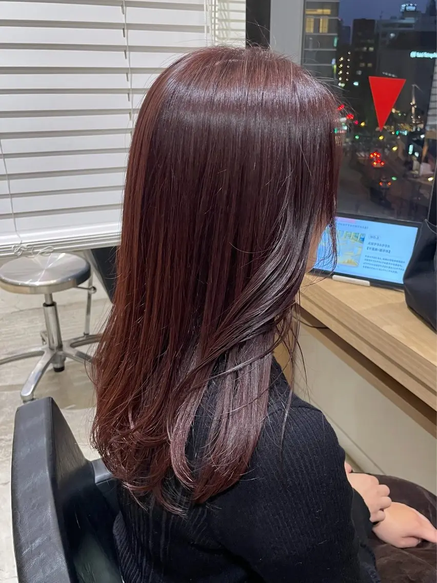 カラー ブラウンカラー Agu 西台店 衣莉💫のヘアスタイル