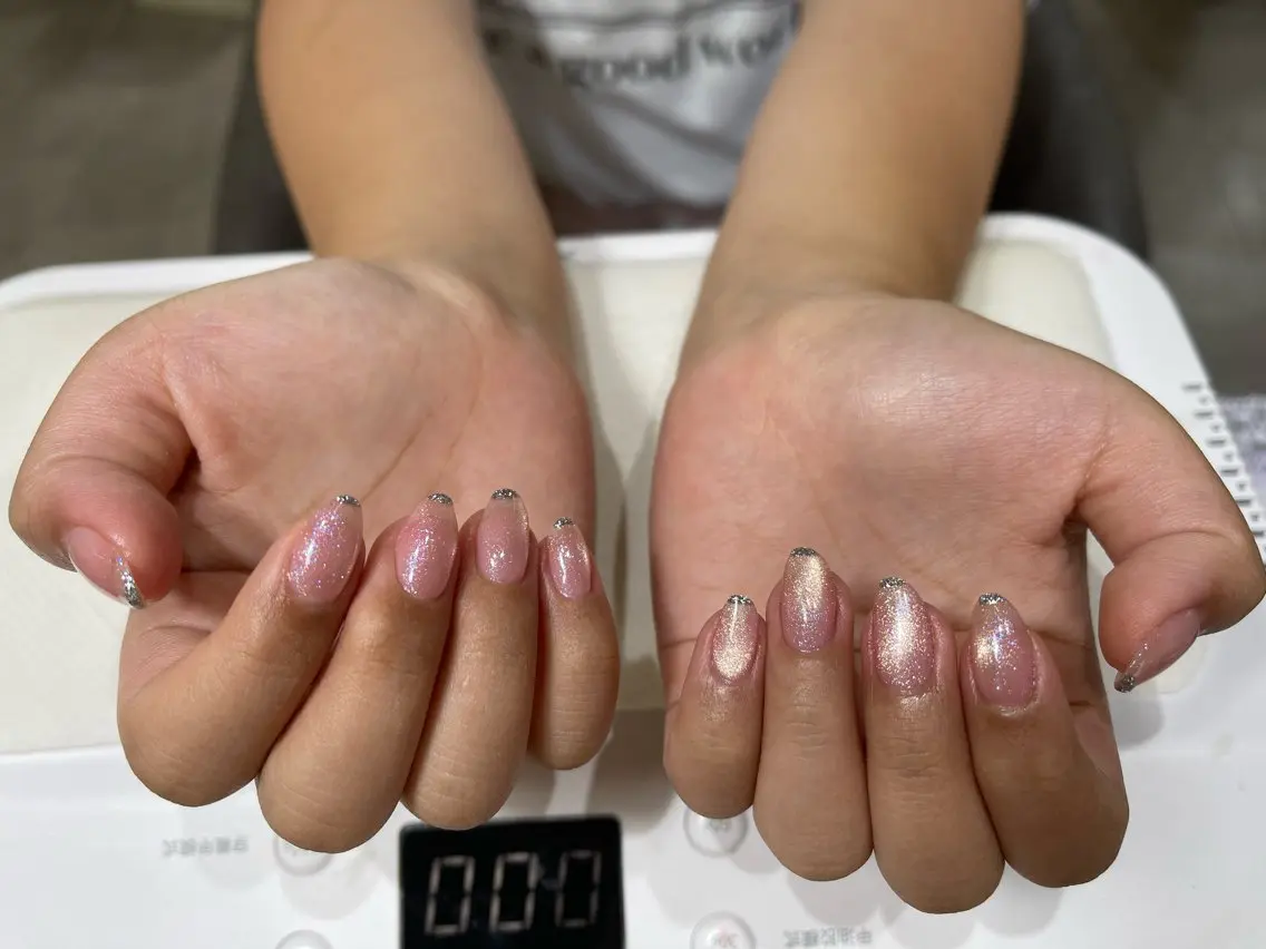ネイル 心和 シンプルネイルのネイルデザイン