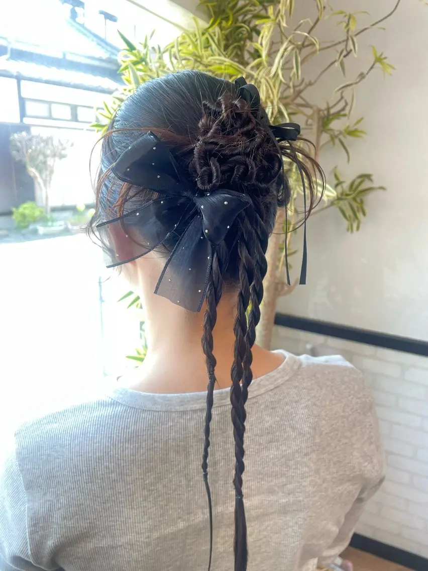 ヘアアレンジ ヘアセット 10/4〜産休菊池 栄里奈のヘアスタイル