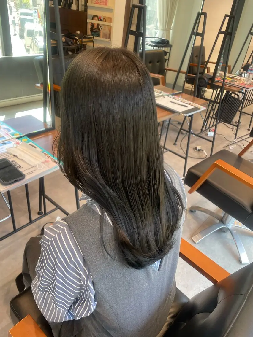ミディアム カラー ヘアアレンジ すずね♡ トータルビューティーのヘアスタイル