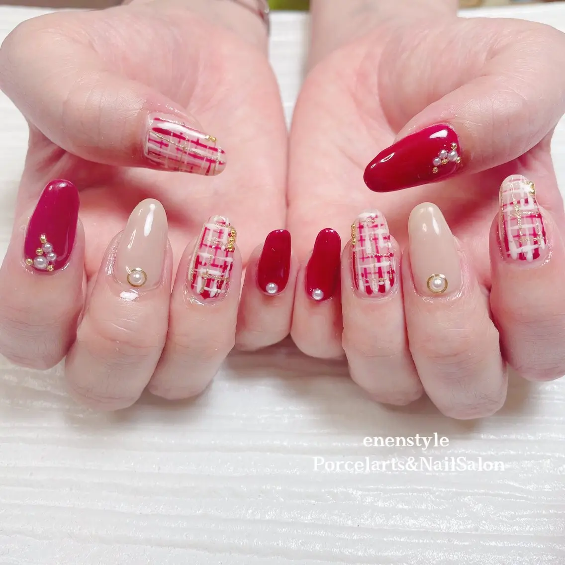 ネイル ハンドネイル 🐾enen style 🐾のネイルデザイン