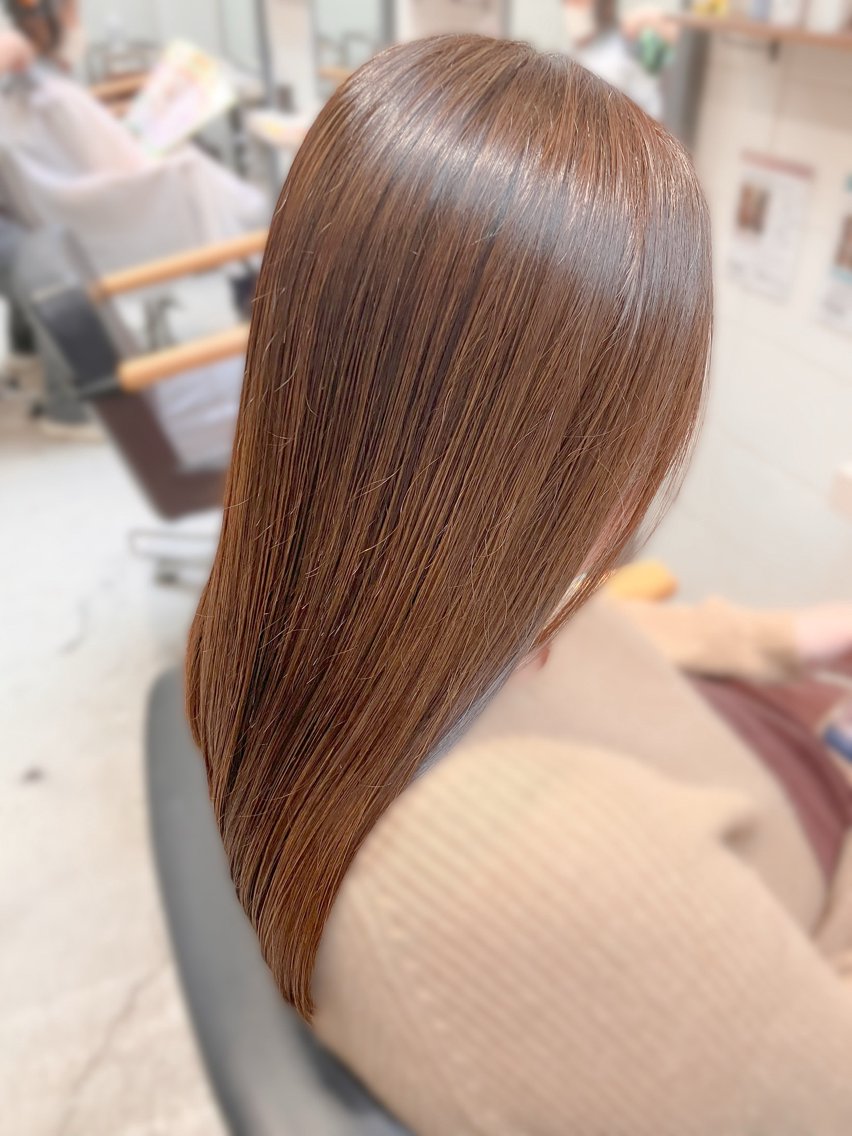 ロング カラー カット ヘアカラー トリートメント ⭐️こもだ⭐️ ⭐RISEHAIR⭐のヘアスタイル