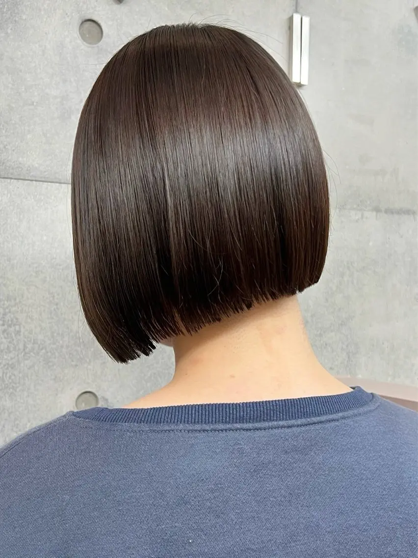 ボブカット✨炭酸泉付き 🫧シャンプーブロー込◎(最低3cm以上カット✂️) ショートカット・メンズNG✖︎の写真