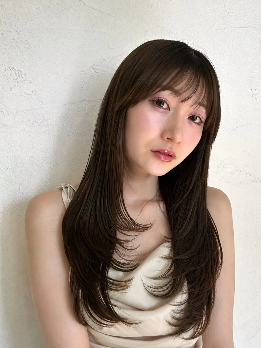 ロング たきぐち さくらのヘアスタイル