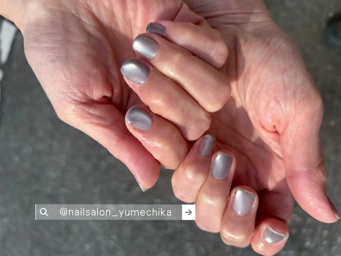ネイル マグネットネイル Nail salon Yumechikaのネイルデザイン