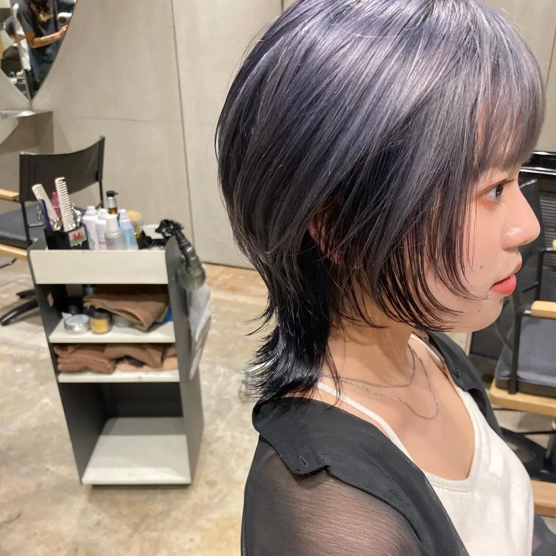 ショート カラー ショートボブ ショートレイヤー ハンサムショート ベリーショート アッシュ 🌈圧倒的デザイン力 内井省吾のヘアスタイル