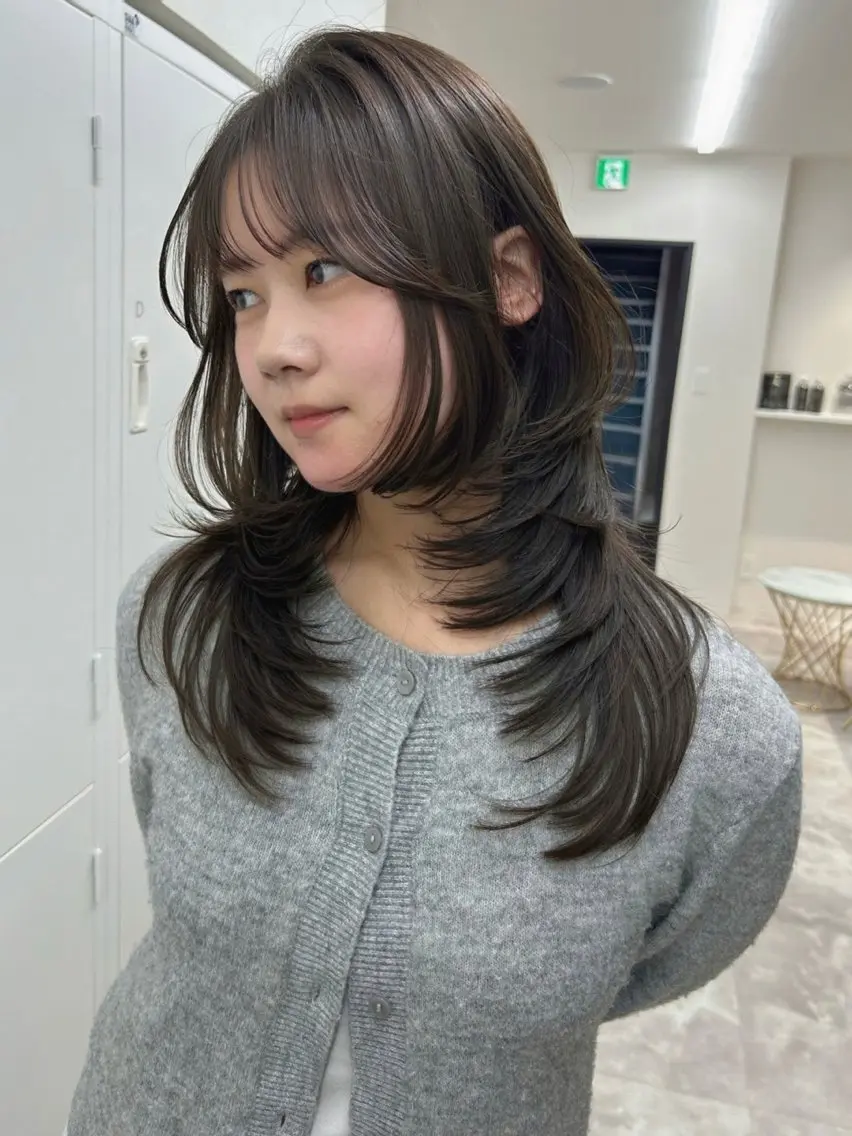 【✨️ミニモ限定✨️】似合わせカット+カラー+髪質改善トリートメント🫧の写真