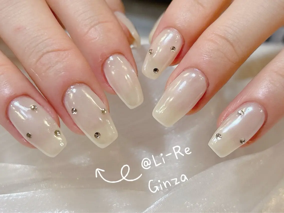 初回オフ無料【HAND】ミラーネイル¥10800⇒¥7800の写真