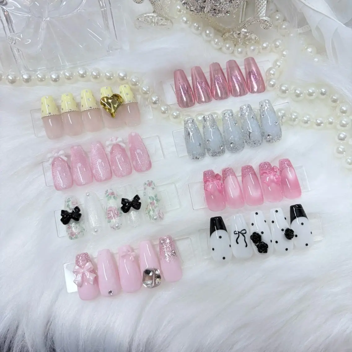 定額standardコース（オフあり！）【色・パーツ全てカラー変更可能💗✨】別途料金パーツ追加可能🦋の写真