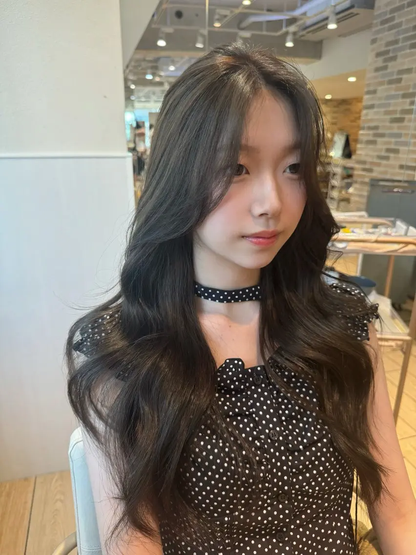 カラー yuki/新宿 ／オリーブカラー🍈のヘアスタイル