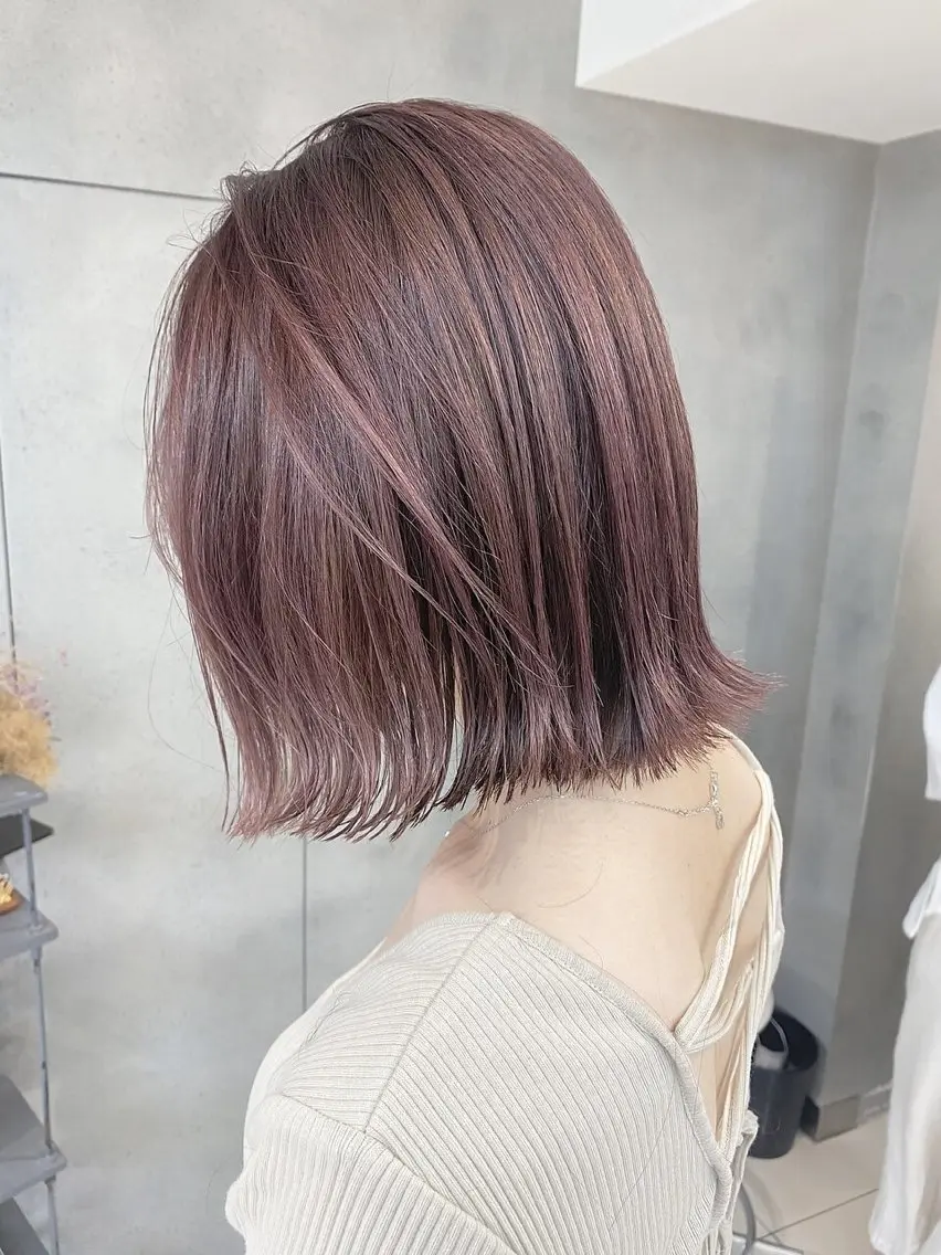 ミディアム 透明感カラー / Rio👶🏻💞のヘアスタイル